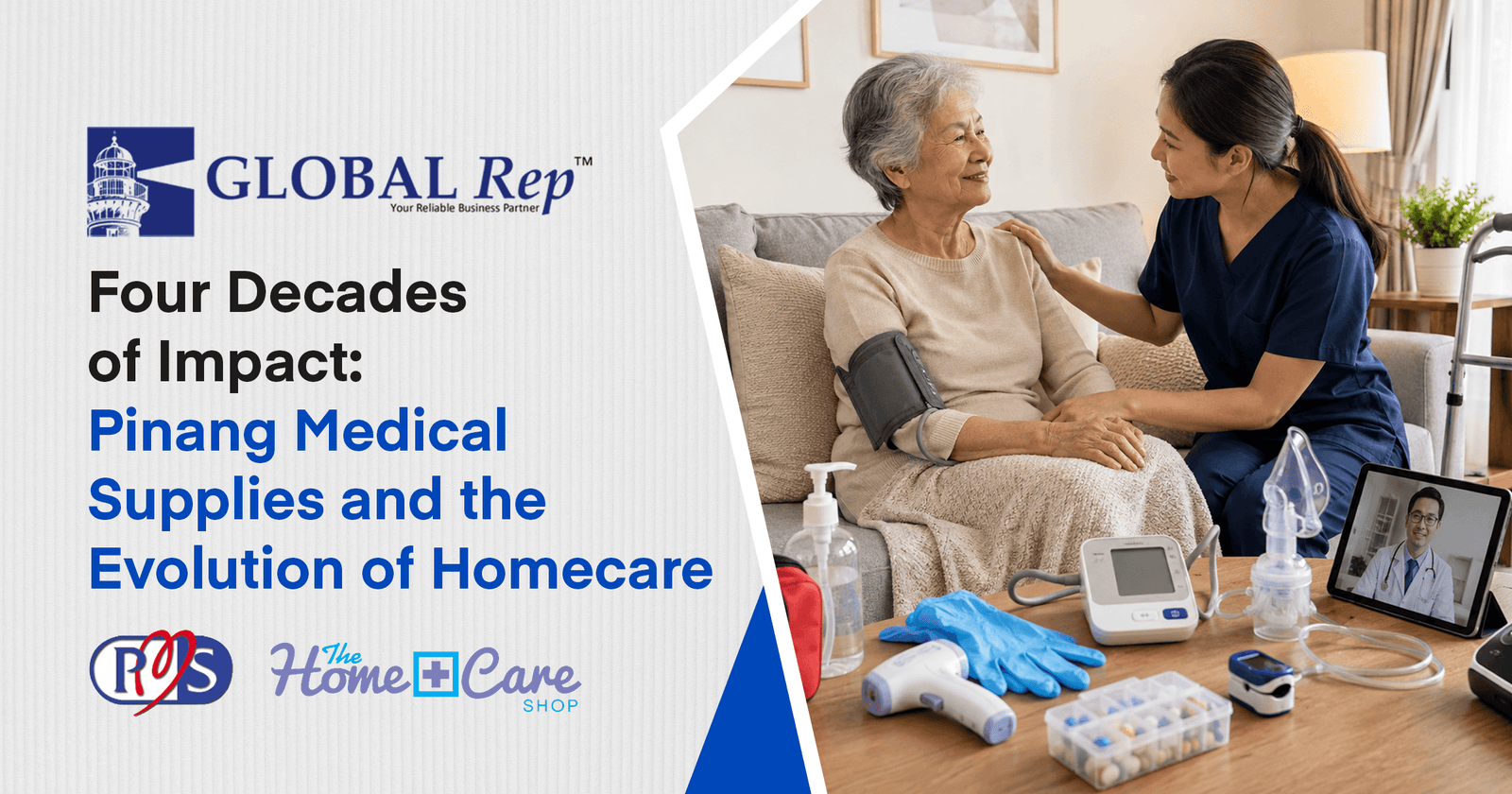 Global Rep Partner with Pinang Medical Supplies for Homecare